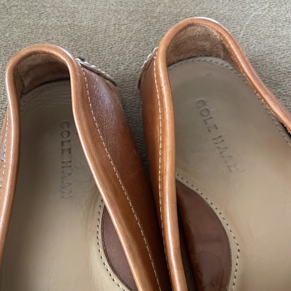 Men’s Cole Haan Brown Tan Leather Penny Loafers Size 12 M - Picture 5 of 12